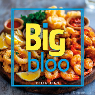 Logo Big Bloo Fried Fish 